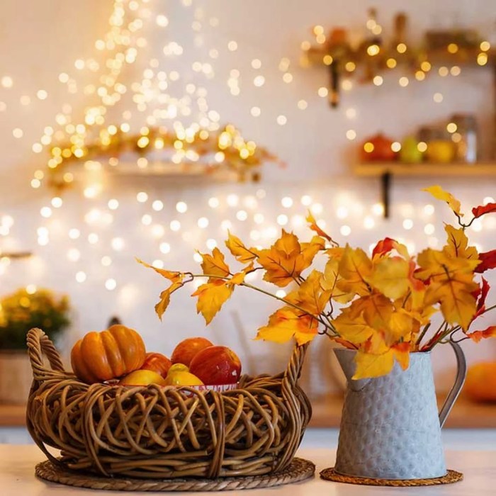 Fall autumn home decor