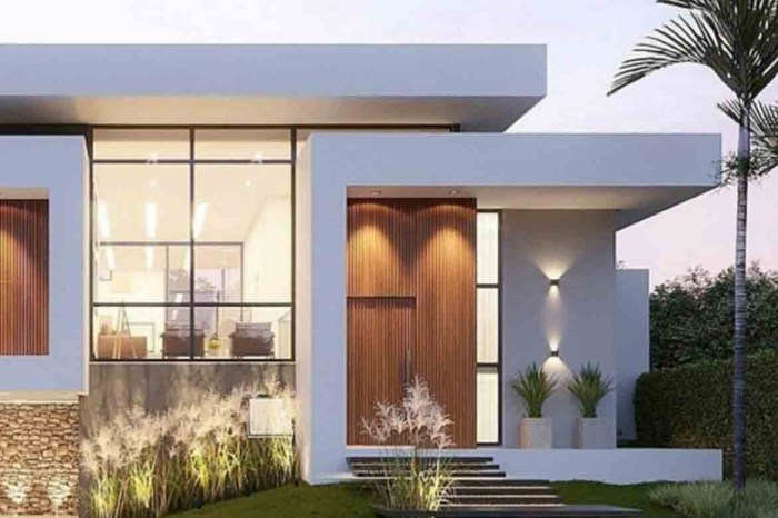 Small modern house design