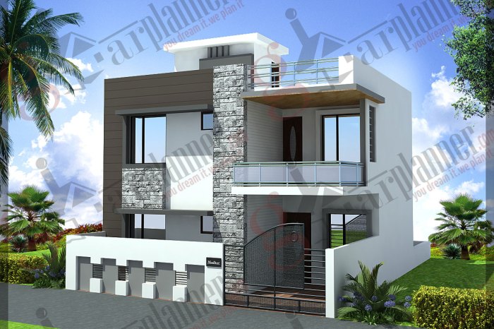 Sq duplex 2bhk car bhk feet apartment 1300 indian kerala cost basement 1400