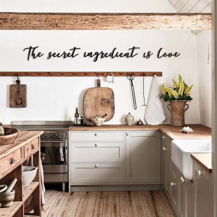 Wall decor for kitchen