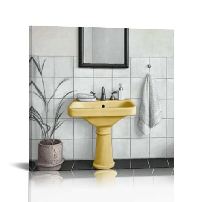 Wall decor for bathrooms