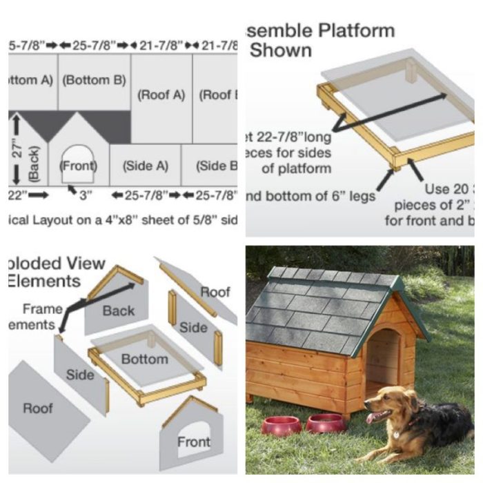 Diy dog house design