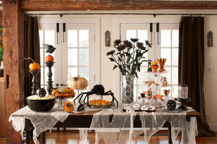 Kitchen halloween decor ideas