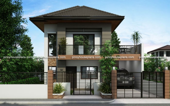 Two storey house design