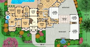 Floor plan house design 10 bedrooms