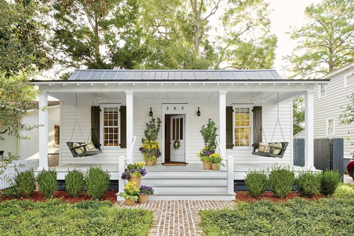 Small house design with porch