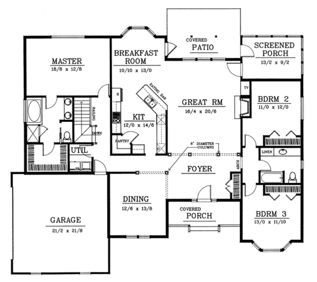 2200 sq ft house design