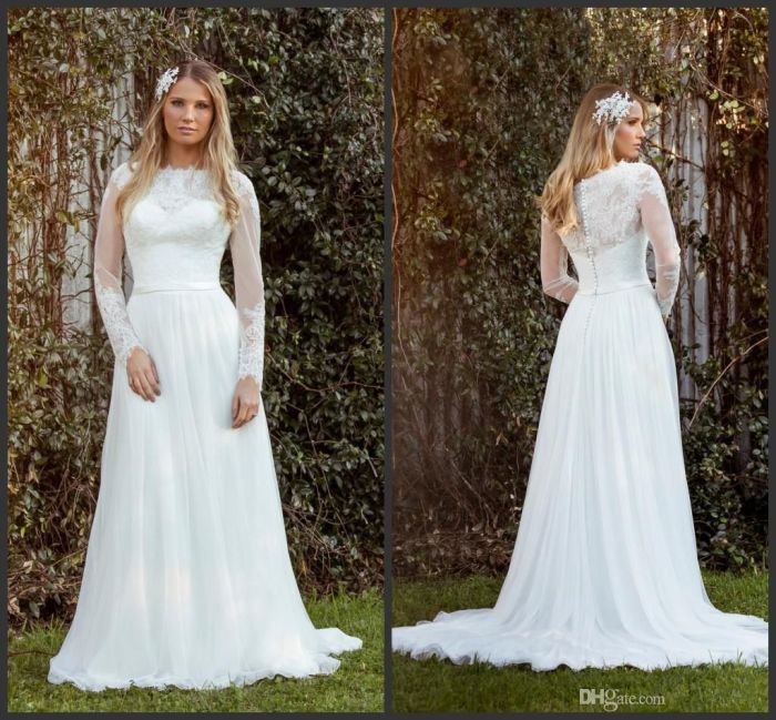 Garden wedding dresses for bride