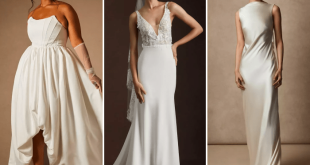 Glamorous classy simple elegant wedding dresses