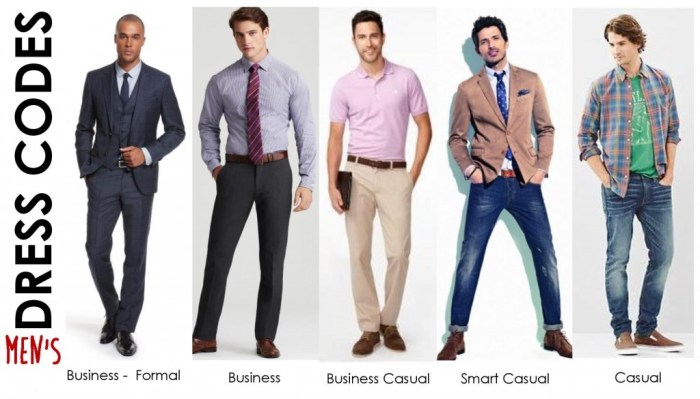 Business casual wedding dress code