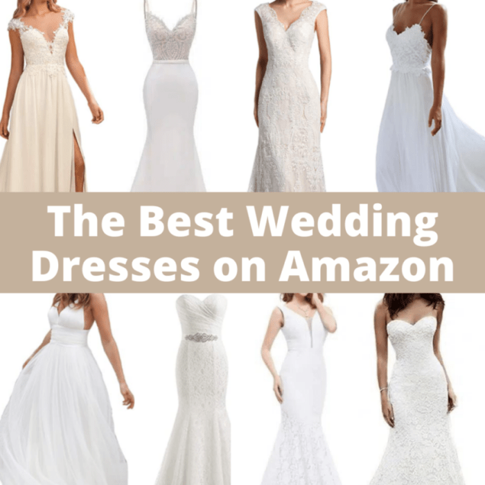 Women's amazon wedding dresses